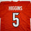 Autographed/Signed Tee Higgins Cincinnati Orange Football Jersey Beckett BAS COA