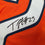 Autographed/Signed Tyrique Stevenson Chicago Orange Football Jersey JSA COA