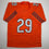 Autographed/Signed Tyrique Stevenson Chicago Orange Football Jersey JSA COA