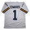 Autographed/Signed Braylon Edwards Michigan White College Football Jersey Beckett BAS COA
