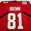 Autographed/Signed Antonio Brown Tampa Bay Red Football Jersey Beckett BAS COA