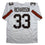 Autographed/Signed Trent Richardson Cleveland White Football Jersey JSA COA