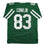 Autographed/Signed Tyler Conklin New York Green Football Jersey JSA COA
