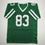 Autographed/Signed Tyler Conklin New York Green Football Jersey JSA COA