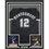 Framed Autographed/Signed Colson Montgomery 35x39 Chicago Black Baseball Jersey Beckett BAS COA
