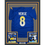 Framed Autographed/Signed Jared Verse 35x39 Los Angeles LA Blue Football Jersey Beckett BAS COA