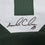 Framed Autographed/Signed Mark Chmura 35x39 Green Bay Green Football Jersey JSA COA