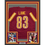 Framed Autographed/Signed Jaylin Lane 35x39 Washington Maroon Football Jersey JSA COA