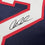 Framed Autographed/Signed Joe Johnson 35x39 Atlanta Blue Basketball Jersey Beckett BAS COA