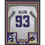 Framed Autographed/Signed Jonathan Allen 35x39 Minnesota White Out Alternate Football Jersey Beckett BAS COA
