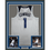 Framed Autographed/Signed Anthony Edwards 35x39 Minnesota White #1 Basketball Jersey Beckett BAS COA