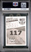 Graded 2010 Panini Lionel Messi #117 FC Barcelona Stickers Soccer Card PSA 7 Near Mint