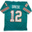 Autographed/Signed Bob Griese Miami Teal Football Jersey JSA COA