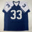 Autographed/Signed Tony Dorsett Dallas Thanksgiving Day Football Jersey JSA COA