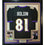 Framed Autographed/Signed Anquan Boldin 35x39 Baltimore Black Football Jersey Beckett BAS COA