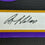 Framed Autographed/Signed Anquan Boldin 35x39 Baltimore Black Football Jersey Beckett BAS COA