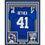 Framed Autographed/Signed Antoine Bethea 35x39 Indianapolis Blue Football Jersey JSA COA