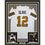 Framed Autographed/Signed Chris Olave 35x39 New Orleans White Color Rush Football Jersey Beckett BAS COA