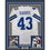 Framed Autographed/Signed Cliff Harris 35x39 Dallas White Football Jersey Beckett BAS COA
