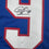 Framed Autographed/Signed Cornelius Bennett 35x39 Buffalo Blue Football Jersey JSA COA