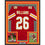 Framed Autographed/Signed Damien Williams 35x39 Kansas City Red Football Jersey JSA COA