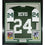 Framed Autographed/Signed Darrelle Revis 35x39 New York Green Football Jersey Beckett BAS COA