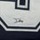 Framed Autographed/Signed DeMarvion 35x39 Overshown Dallas Blue Football Jersey JSA COA