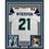 Framed Autographed/Signed Devon Witherspoon 35x39 Seattle White Football Jersey JSA COA