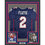 Framed Autographed/Signed Doug Flutie 35x39 New England Blue Football Jersey Beckett BAS COA