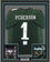 Framed Autographed/Signed Doug Pederson #1 35x39 Philadelphia Green Football Jersey Beckett BAS COA