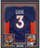 Framed Autographed/Signed Drew Lock Denver Blue Football Jersey Beckett BAS COA