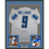 Framed Autographed/Signed Jameson Williams 35x39 Detroit White Football Jersey JSA COA