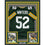 Framed Autographed/Signed Frank Winters 35x39 SB XXXI Champs Green Bay Green Football Jersey JSA COA