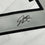 Framed Autographed/Signed Geno Smith 35x39 Oakland White Color Rush Football Jersey Beckett BAS COA