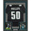 Framed Autographed/Signed Jaelan Phillips 35x39 Philadelphia Black Football Jersey PSA/DNA COA