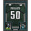 Framed Autographed/Signed Jaelan Phillips 35x39 Philadelphia Midnight Green Football Jersey PSA/DNA COA