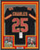 Framed Autographed/Signed Jamaal Charles 35x39 Kansas City Black Football Jersey JSA COA