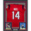 Framed Autographed/Signed Jaylin Noel 35x39 Houston Red Football Jersey JSA COA