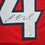 Framed Autographed/Signed Jaylin Noel 35x39 Houston Red Football Jersey JSA COA