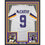 Framed Autographed/Signed J.J. JJ McCarthy 35x39 Minnesota White Football Jersey Beckett BAS COA
