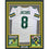 Framed Autographed/Signed Josh Jacobs 35x39 Green Bay White Football Jersey Beckett BAS COA