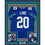 Framed Autographed/Signed Julian Love 35x39 Seattle Blue Retro Football Jersey JSA COA