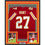 Framed Autographed/Signed Kareem Hunt #27 35x39 Kansas City Red Football Jersey PSA/DNA COA
