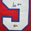Framed Autographed/Signed Kayshon Boutte 35x39 New England Red Football Jersey Beckett BAS COA