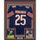 Framed Autographed/Signed Kyle Monangai 35x39 Chicago Blue Football Jersey JSA COA