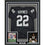 Framed Autographed/Signed Michael Mike Haynes 35x39 HOF 97 Oakland Black Football Jersey Beckett BAS COA