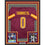 Framed Autographed/Signed Mike Sainristil 35x39 Washington Burgundy Football Jersey Beckett BAS COA