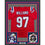 Framed Autographed/Signed Milton Williams 35x39 New England Red Football Jersey Beckett BAS COA
