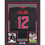 Framed Autographed/Signed Nico Collins 35x39 Houston H-Town Black Football Jersey JSA COA