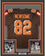Framed Autographed/Signed Ozzie Newsome 35x39 Cleveland Football Brown Jersey Beckett BAS COA Holo